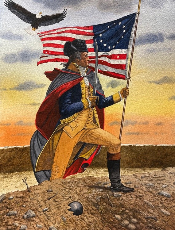 George Washington print