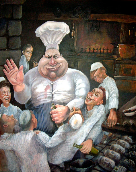 Gormenghast Castle Kitchen
