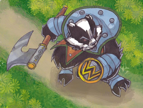 Barrlow the Badger