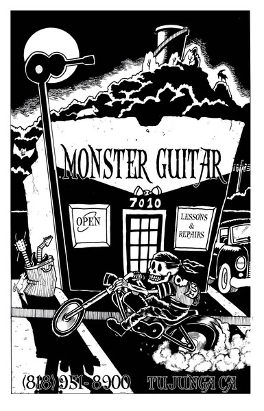 Cover Monster Guitar