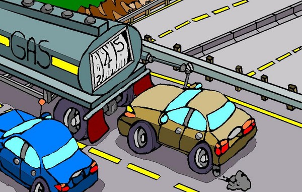 Refueling On The Freeway