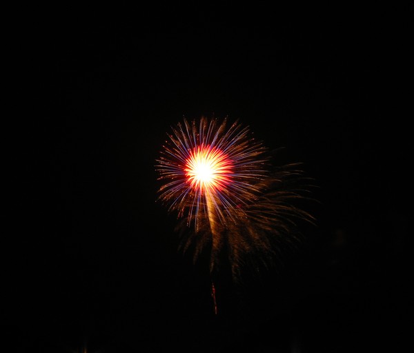Fireworks in Milford, NH