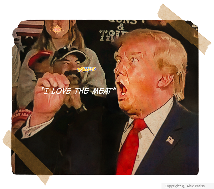 Trump Rally Delights