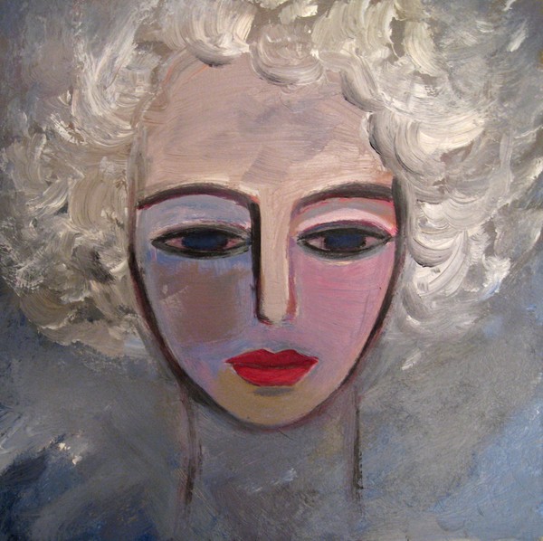 little face, blond doll
