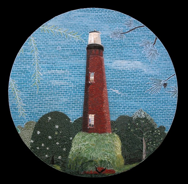 Mosaic lighthouse