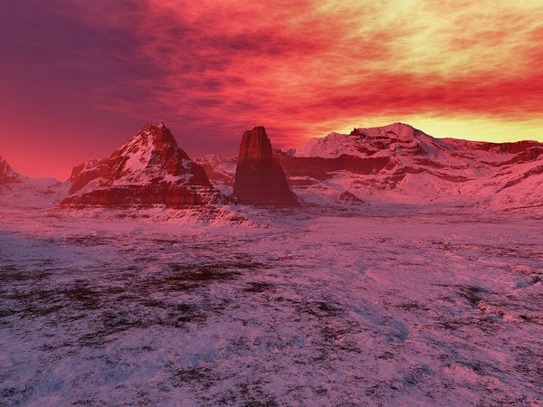 A Red Sun Rises