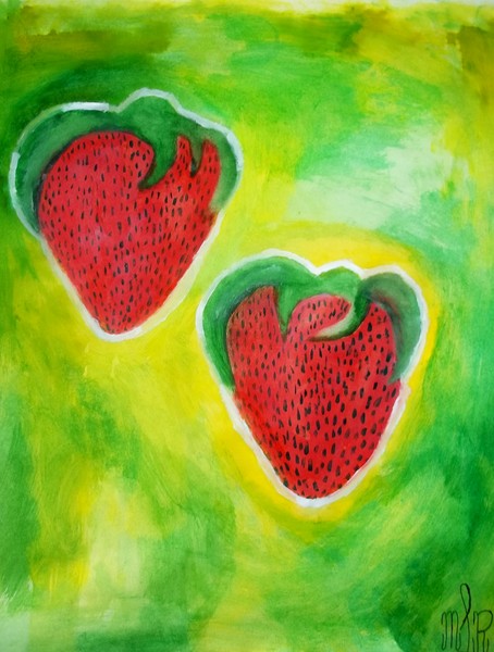 Two Strawberries