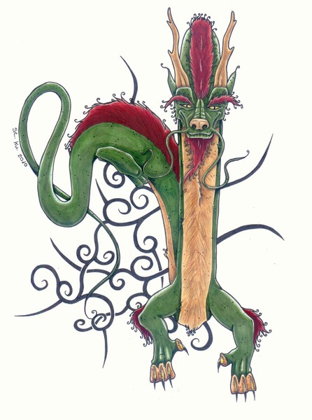 Chinese Furry Dragon