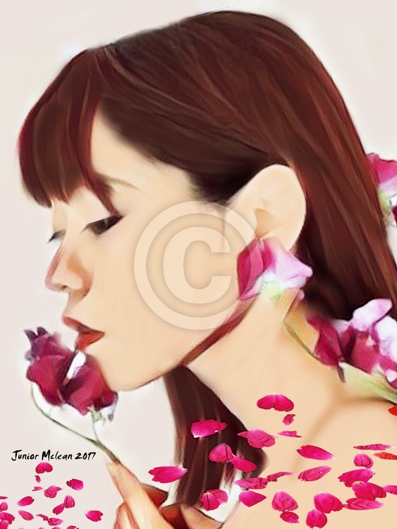 Model Misuzu Kikuchi #2 Airbrush Version