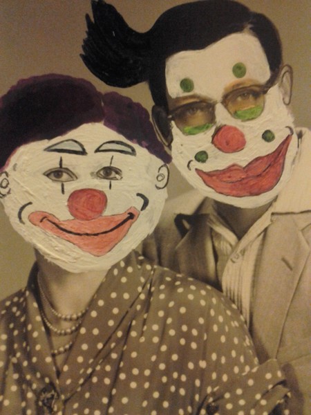 Scary Clown Couple