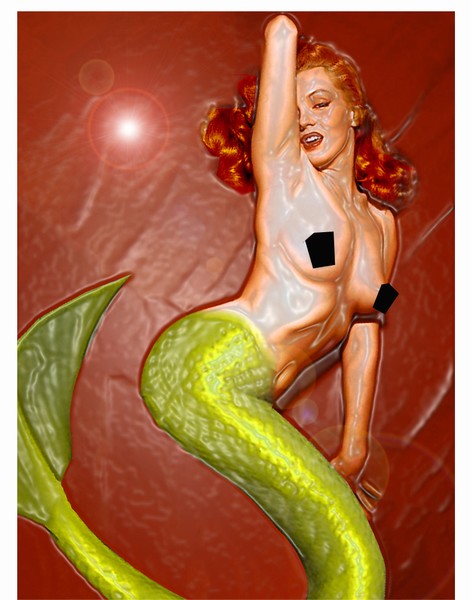 MARLIYN MONROE MERMAID