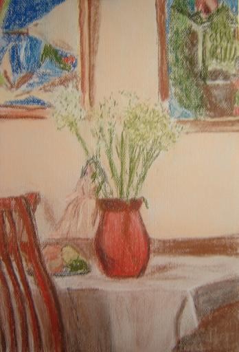 Bouquet dans le Salon