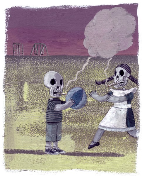Smoking Calaveras