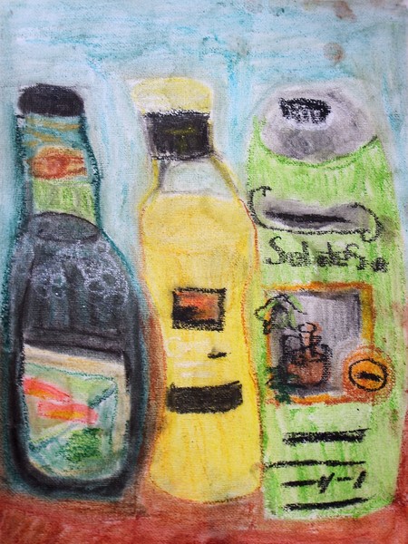 Bottles of Oilve Oil