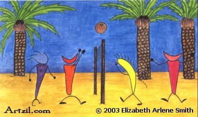 Primitive Volleyball