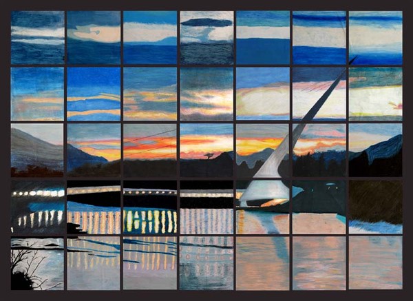 sundial bridge group piece