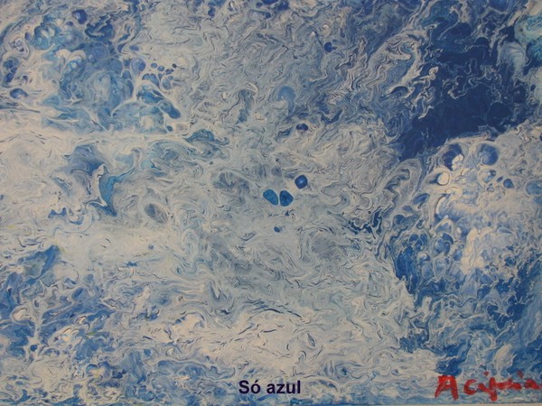 Apenas azul/Just Blue