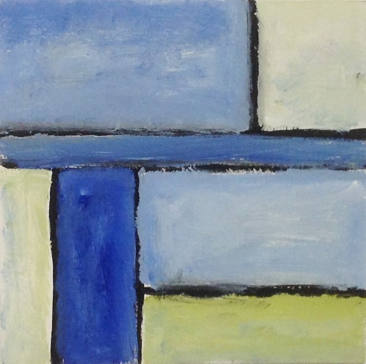 Simplicity in blue