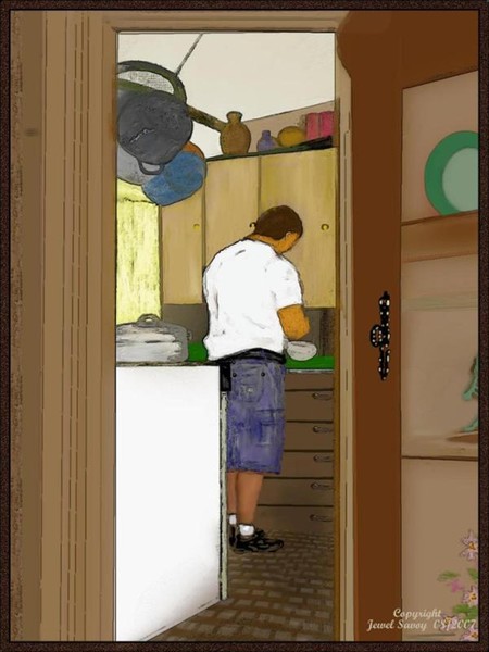 Mitch Cooking