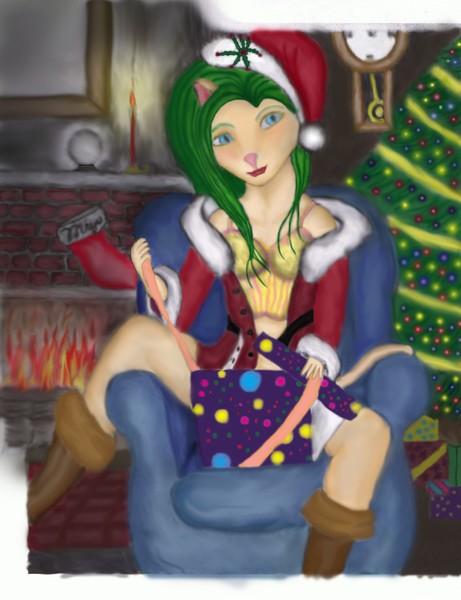 catgirl Miyu's christmas