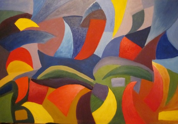 Untitled Forms Oil 1