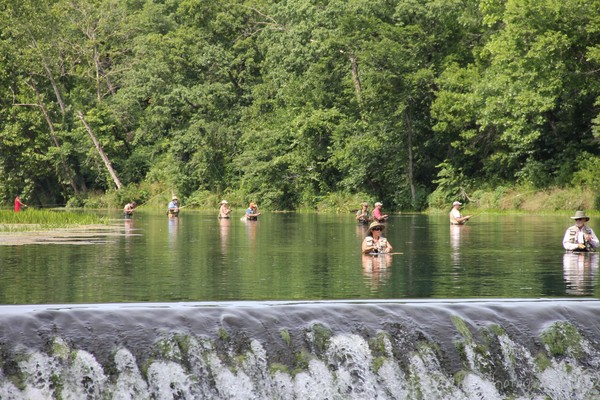 Trout Fishing at Bennett Springs State Park #10