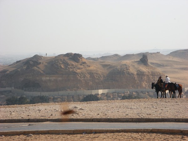 Journey across a desert landscape
