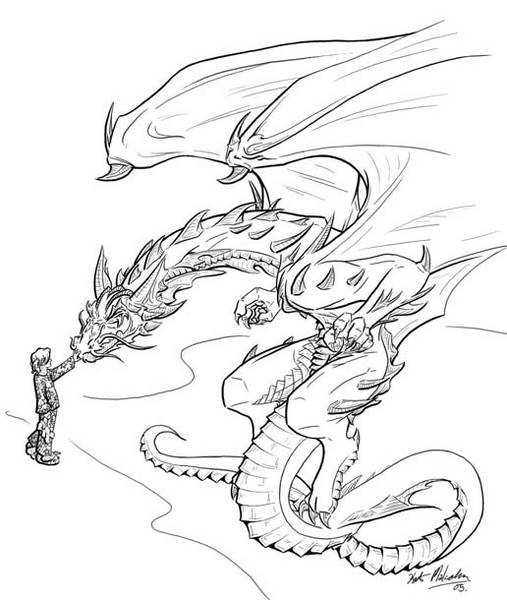 Drag- Linework