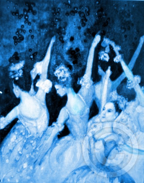 Ballet in Blue