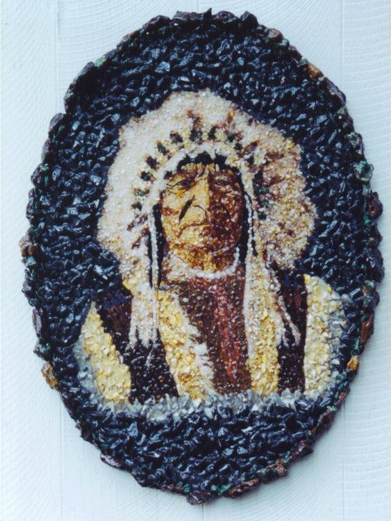 Portrait of Sitting Bear
