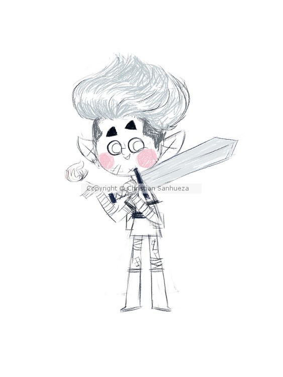 Little warrior dude