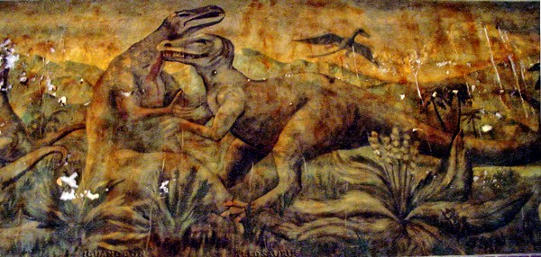 Dinosaur Murals Buffalo Zoo