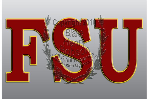 FSU (Florida State University) Logo Art