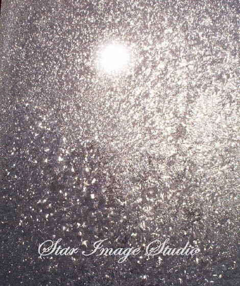Moon-Through Frosted Window