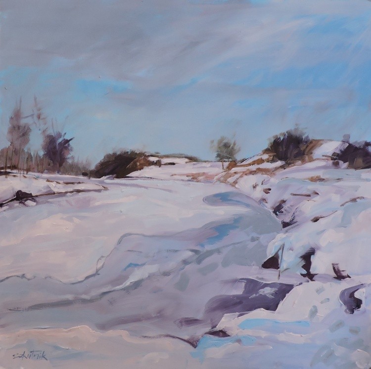 Deep in Snow (not framed)
