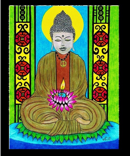 Buddha3 by Anthony Davais