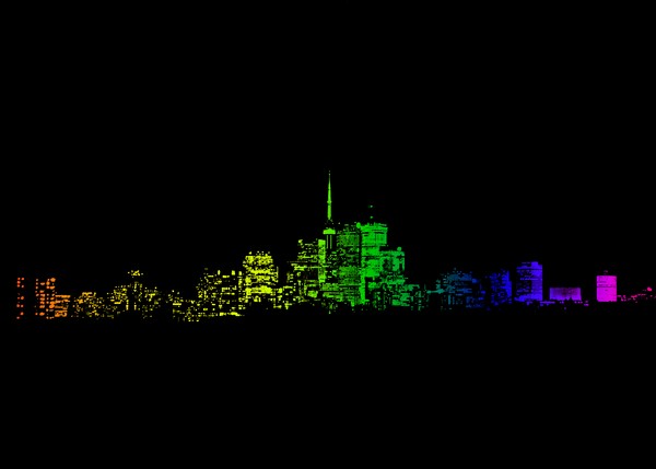 Toronto Skyline Gradient