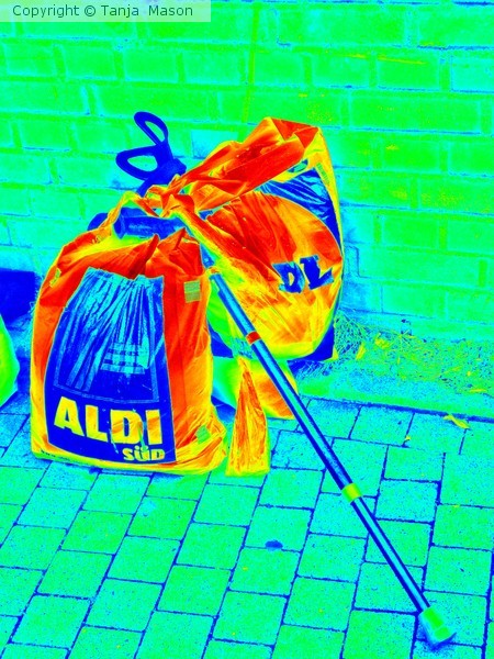 Shopping with handicap - green