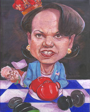 Condoleezza and Clark