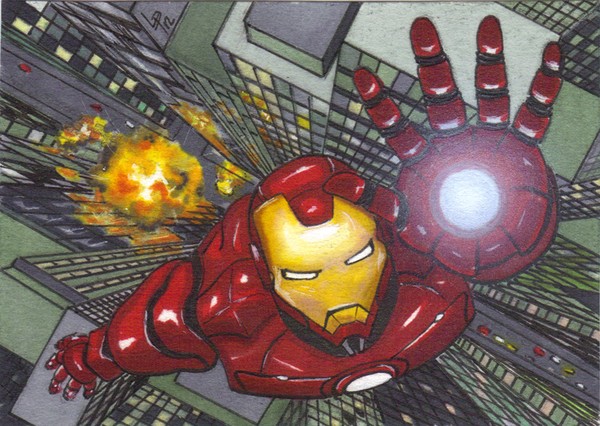 Iron Man, ACEO/Sketch Card