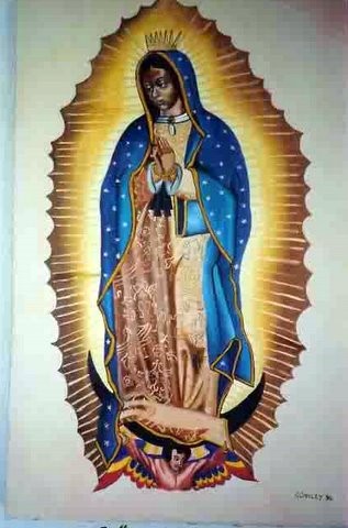 Virgin de Guadelupe  15 x25