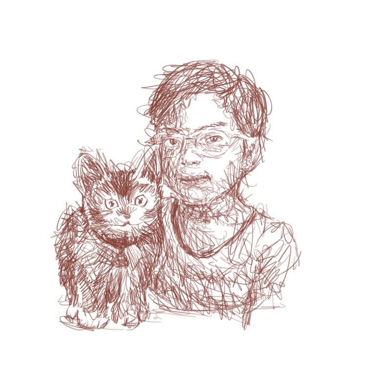 Scribble - KLADE and MODEL CAT MET