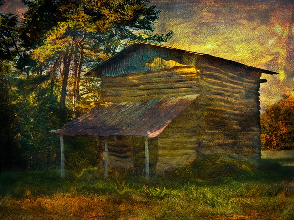 old curing barn