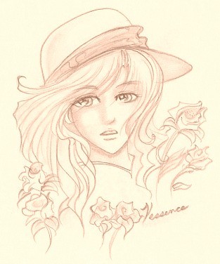 Lady with Hat