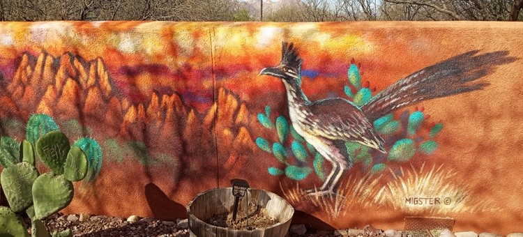 Mural- Desert Tracks