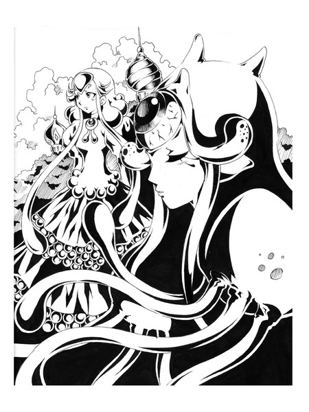 pen and ink