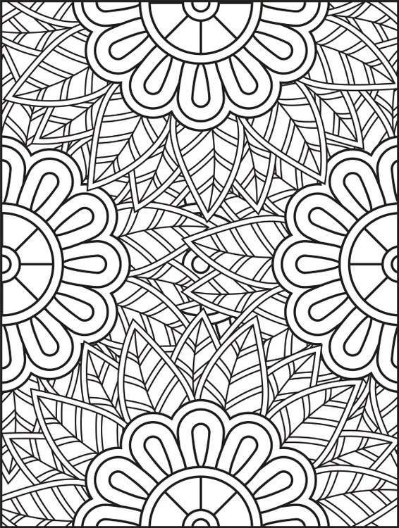 Abstract Coloring Pages 33