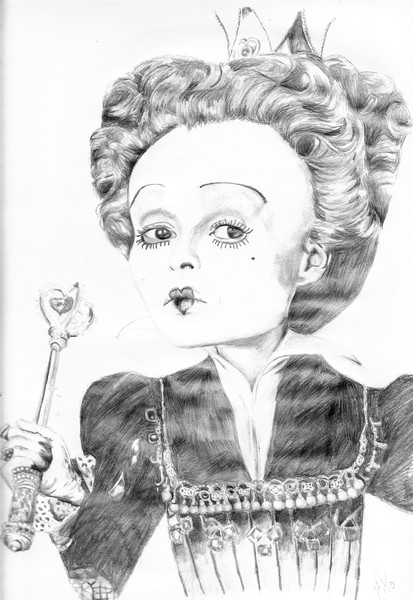 Helena Bonham Carter as The Red Queen