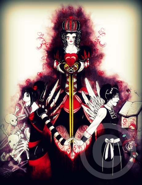 Queen of hearts 