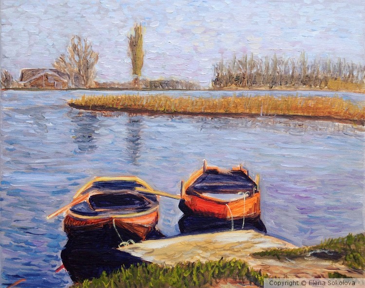 Waiting boats